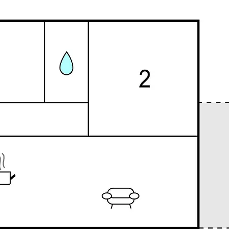 2 Bedroom Beautiful In Apartamento Pula