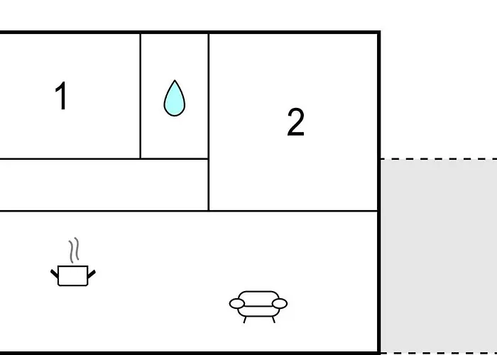 2 Bedroom Beautiful In *